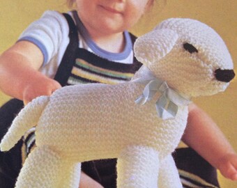 Easter Lamb Toy Knitting Pattern