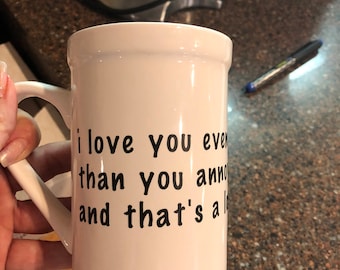 handmade coffee mug