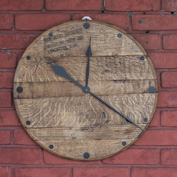 Jack Daniels Barrel Head Clock