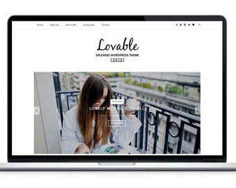 Lovable - Clean Responsive Wordpress Theme | Blog Template