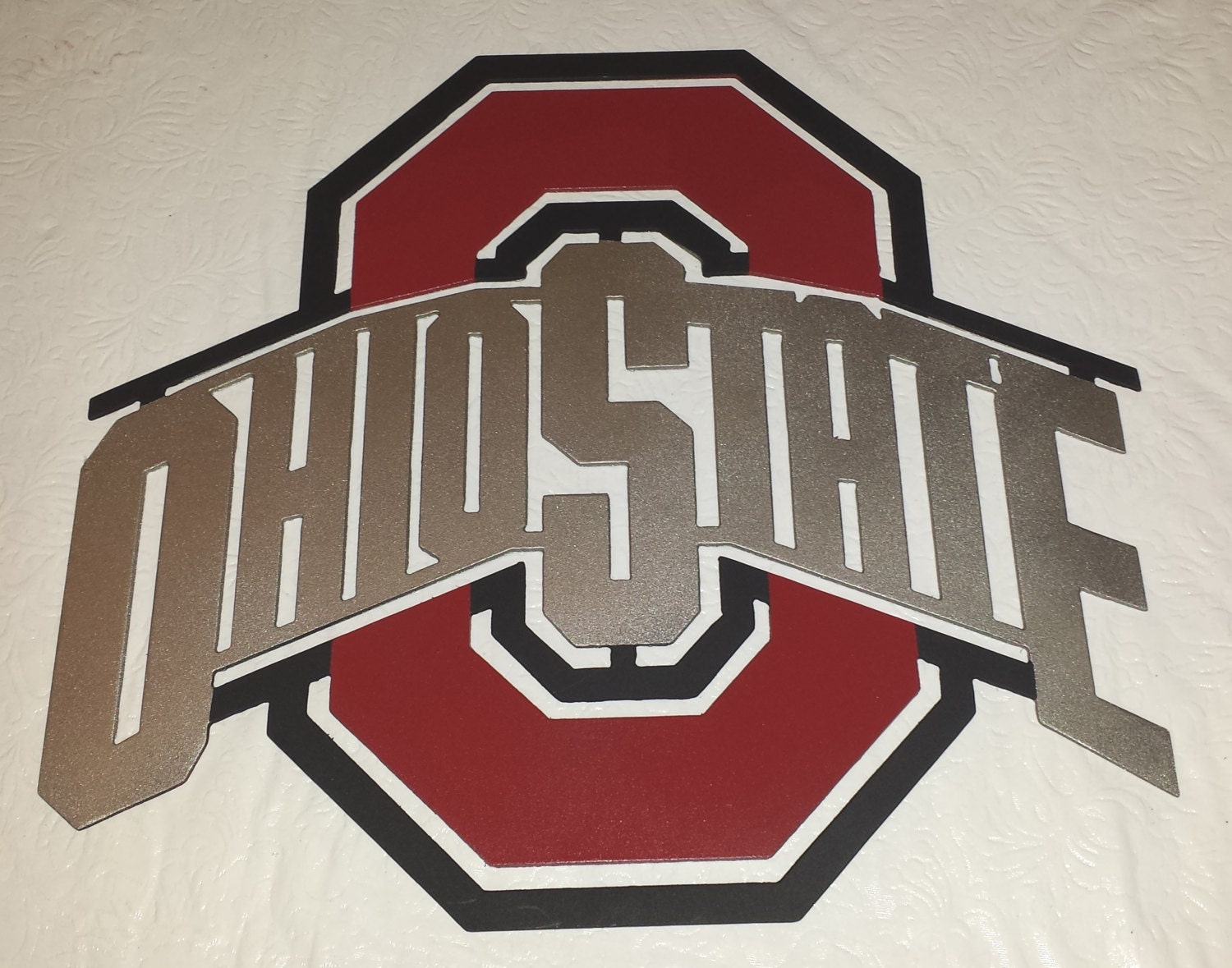 Ohio State Metal Wall Art