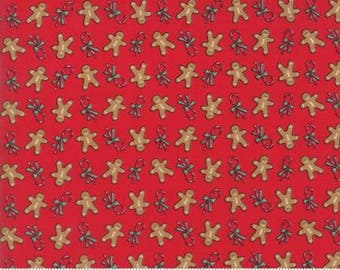 Sugar Plum Christmas Candy Red 2914 11 - Moda Fabrics 100% Cotton Quilting Fabric Bunny Hill Designs