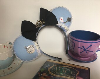 Alice in Wonderland Inspired Mouse Ears