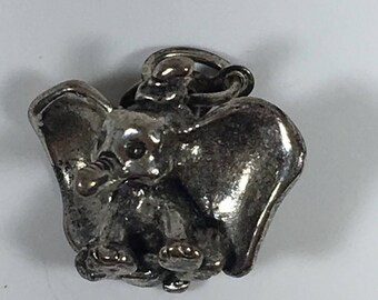 Dumbo Walt Disney Vintage Charm Sterling Silver