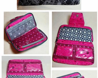 Beresford Zip Around Wallet PDF Sewing Pattern- RLR Creations
