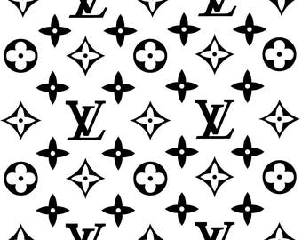 Louis Vuitton Inspired Digital Paper Lv Pattern Lv