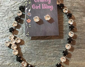 8.5 mm Cross Swarovski Crystals