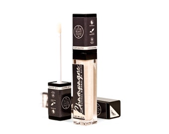 Champagne Lip Glitz - Mineral Lip Gloss - All Natural Lip Tint