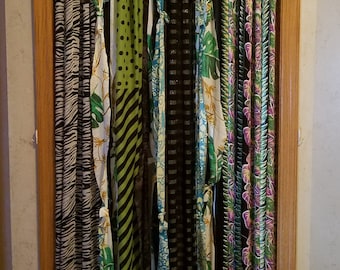 Boho Door Curtains Bohemian Curtains Hippie Door Curtains Boho Curtains Black White Blue Green Gypsy Curtains Closet Door Curtains