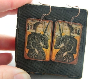 Saint Jewelry Saint Earrings Saint Joan of Arc
