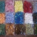 Mosaic Tiles MEGAWOWZAMIX Stained Glass 1500 TILES Blue Green Pink Brown Yellow Red Orange Aqua Teal Grey Mosaic Tile