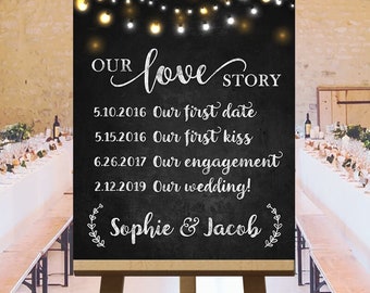 Printable large wedding signs rustic wedding ideas wedding