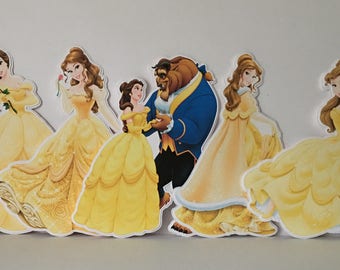 Beauty beast cutouts | Etsy