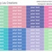 56 CUSTOM Text Color Font Daily Header Stickers for use with PLUM PAPER Planner