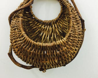 Rustic Wall Hanging Basket