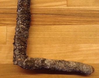 Wooden Branch Letter "L"