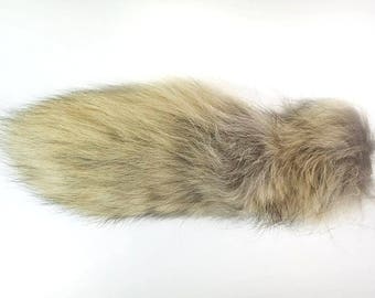 Real Coyote Tail guilt free fur