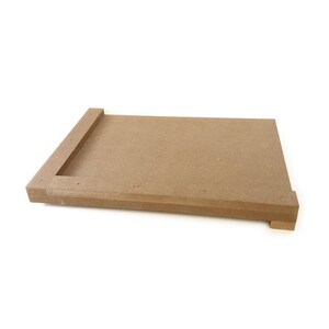 Lino Cutting / Lino Printing Board - MDF - Designed To Take 300mm x 200mm Sheet