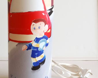 LAMP CHILD LITTLE RACE CAR DRIVER