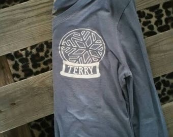 winter monogram shirts