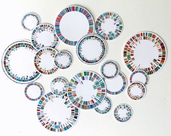 Plasmid Vinyl Stickers, Biology sticker, Science art, science stickers, dna, bacteria, vinyl sticker, plasmid, biology, science gift, germ