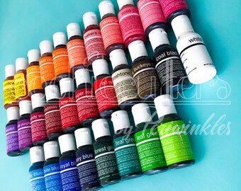 Chefmaster - Liqua Gel .75oz - Food Coloring - Gel Food Coloring - Cookie Cutters - Periwinkles - Baker Supply - Cookie Supply - Food Color