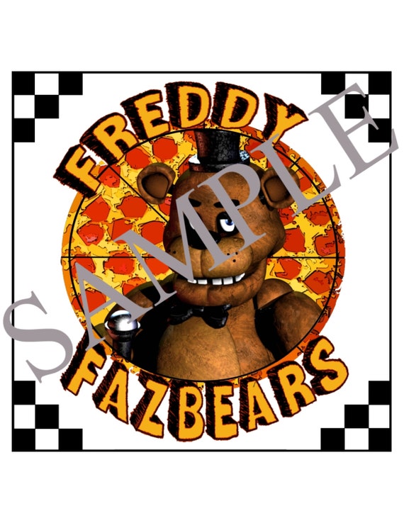Five Night's At Freddy's Printable Pizza Box Labels