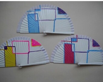 Minimalist Style Handmade Hand Held Fan