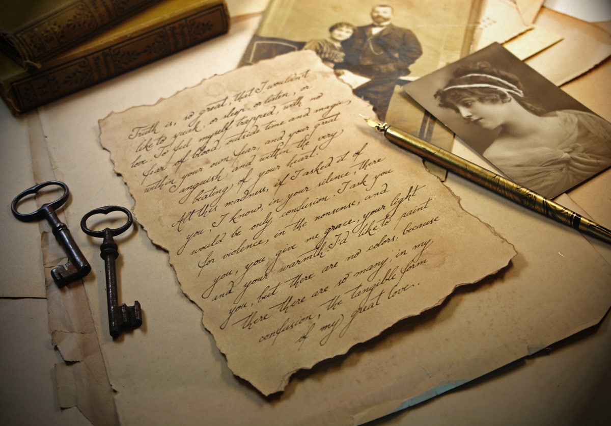Old Fashion Love Letter Paper Old Fashion Love Letter Paper