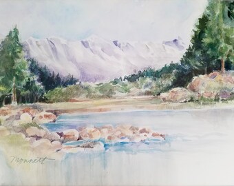 Rocky Mountain Shoreline