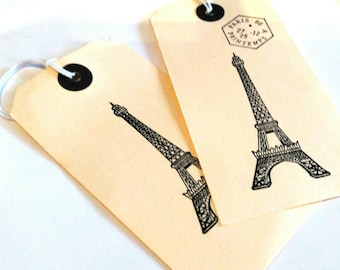 Eiffel Tower Gift tags x 15