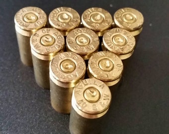 Set of 50 .40 Caliber Spent Bullet Shell Casings