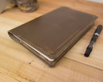 Leather Moleskine, Large Moleskine, Leather Cover, Leather Journal, Notebook Cover,Moleskine Large, Bullet Journal, Leather, Natural