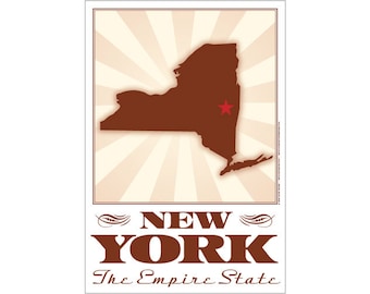 New York State Poster