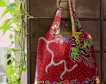 Cabas d'été BATIK réversible