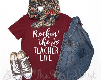 Teacher t shirts | Etsy
