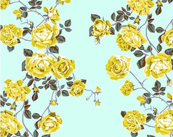 Floral Retrospective Fabric ~ Social Climber Ice by Anna Maria Horner for Free Spirit Fabrics