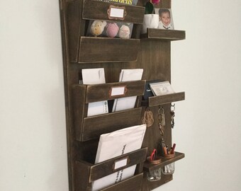 Large Mail Organizer and Key Holder