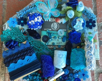 Butterfly Blue--- Inspiration Kit ---