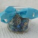 Jar of Beads - Shades of Blue and Silver Beads and Findings for Jewelry Making - Crystals, Semi Precious, Nice Quality Mixed Lot of Beads