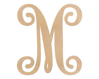 Letter m monogram | Etsy