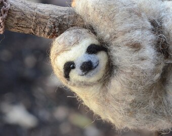 Needle Felted Sloth
