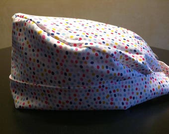 Operating Hat * Hat * dots * multicolored