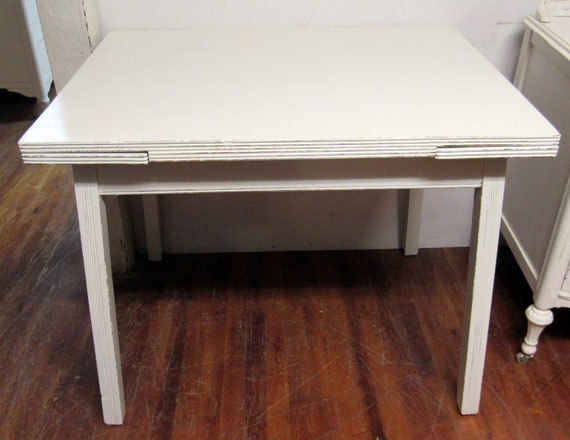 Shabby Chic White Dining Table