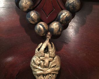 Sacred Heart "Prier" Beads