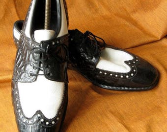Lillywhites English made 60's lace up sports shoes 9.5 (UK). Resoled/rehealed.