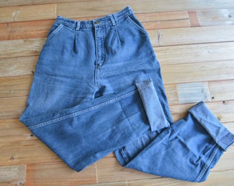 Vintage 70s 80s High Rise Jeans 15 Long by Normandee Rose