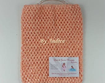 Corset for the stretchy crochet tutu dress, salmon color, size 9-11 years, ceremony tutus, Carnival, holiday