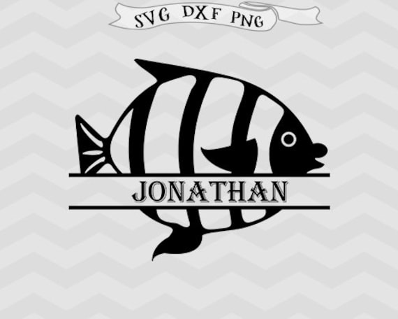 Download Fish SVG Fish Monogram svg Split monogram svg Fishing SVG Farm