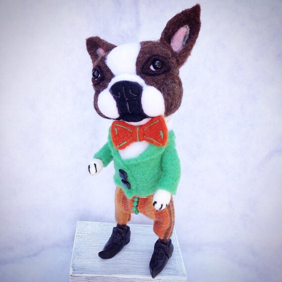 boston terrier doll